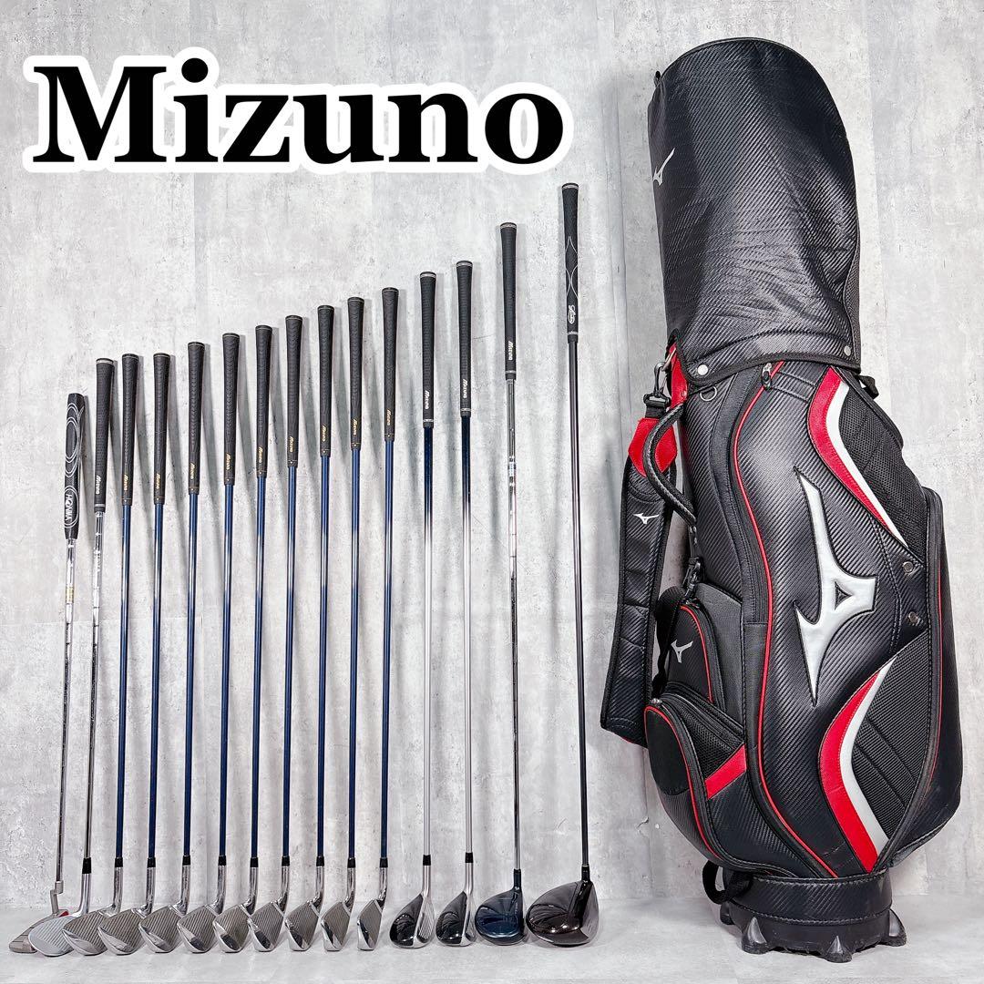 T107 ミズノ ゴルフクラブ メンズ フルセット 16点 ユーティリティ 2本