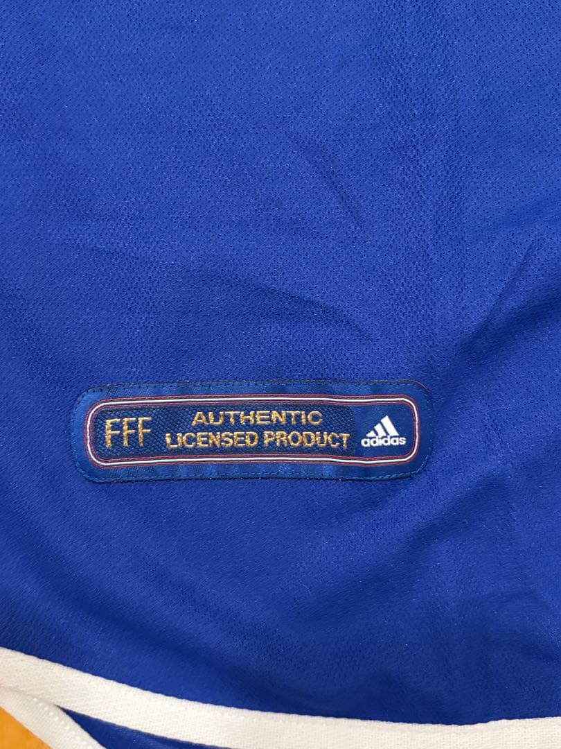 正規品 タグ付 新品 フランス代表 00/01 ヴィエラ Oサイズ サイン入