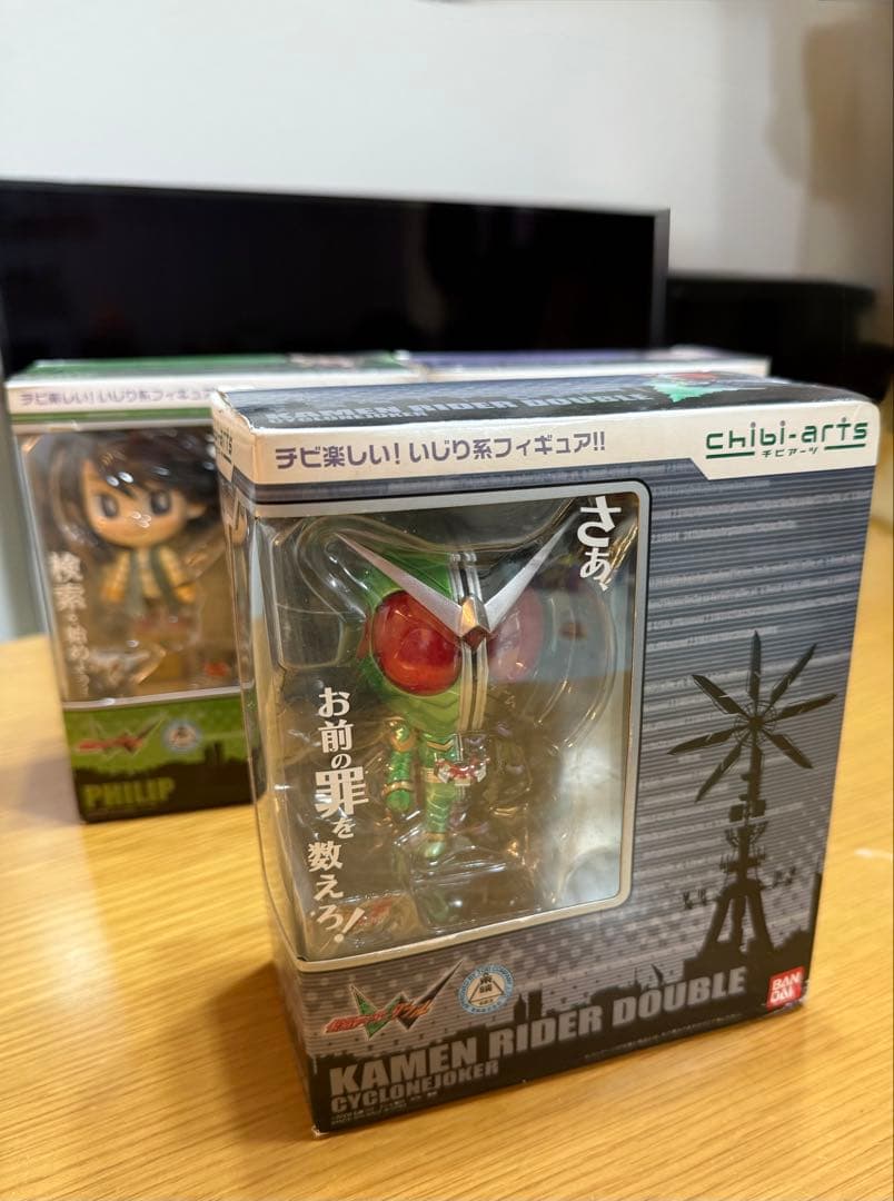 仮面ライダーW チビアーツ フィギュアセット