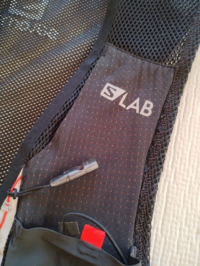 Salomon S/LAB センス２　トレイルランニングベスト 黒/グレー