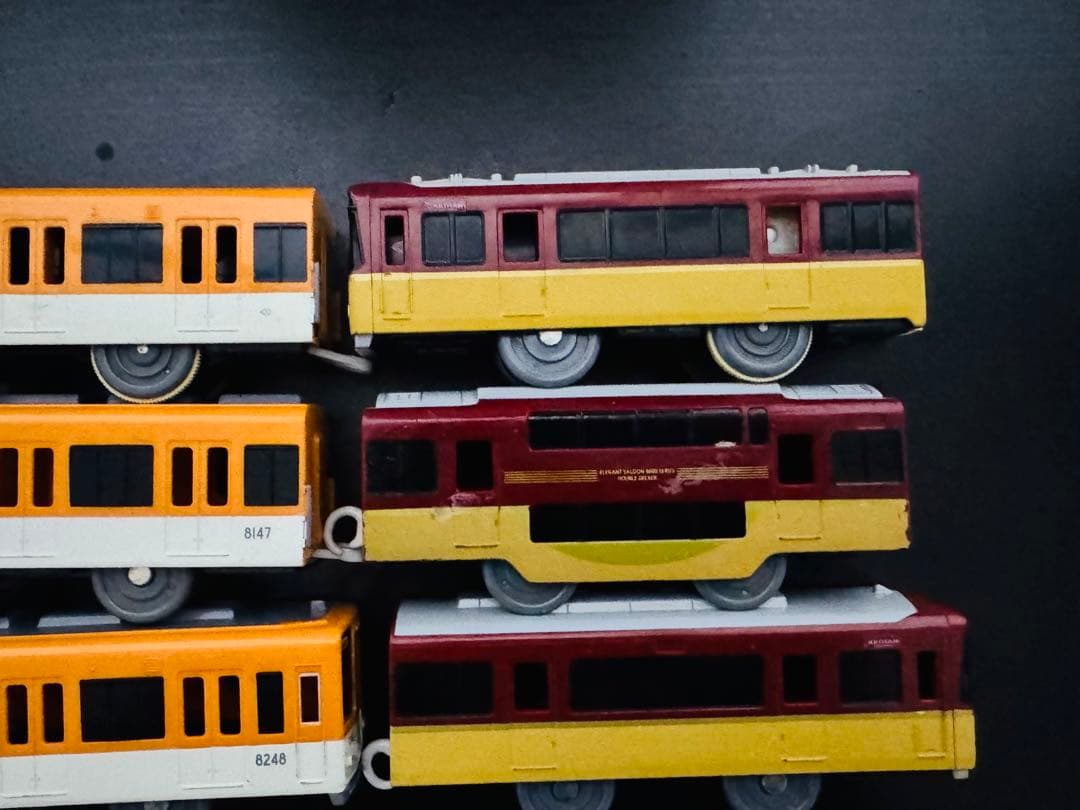 プラレール 京阪8000系×阪神8000系　絶版品有