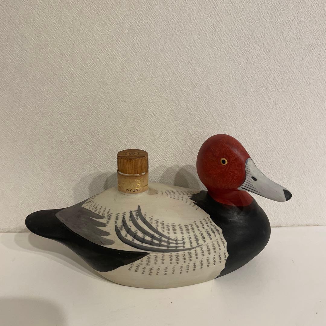 サントリーウイスキー　クレスト鴨陶器