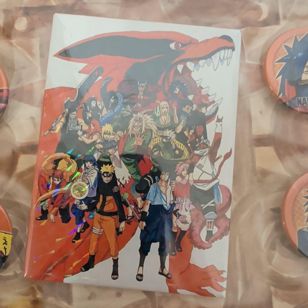 未開封 NARUTO ナルト 缶バッジ NARUTO展 サスケ サクラ カカシ