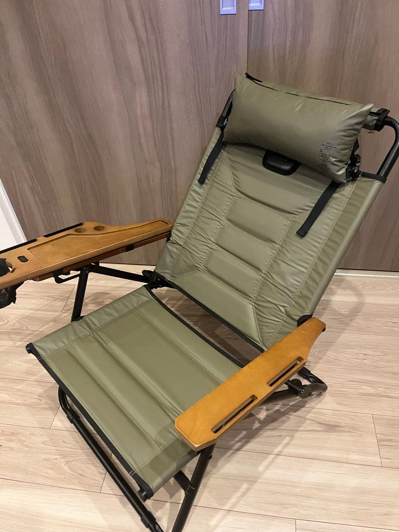 AS20V ローバーチェア　ハイバック リクライニング　マルチクッション　美品