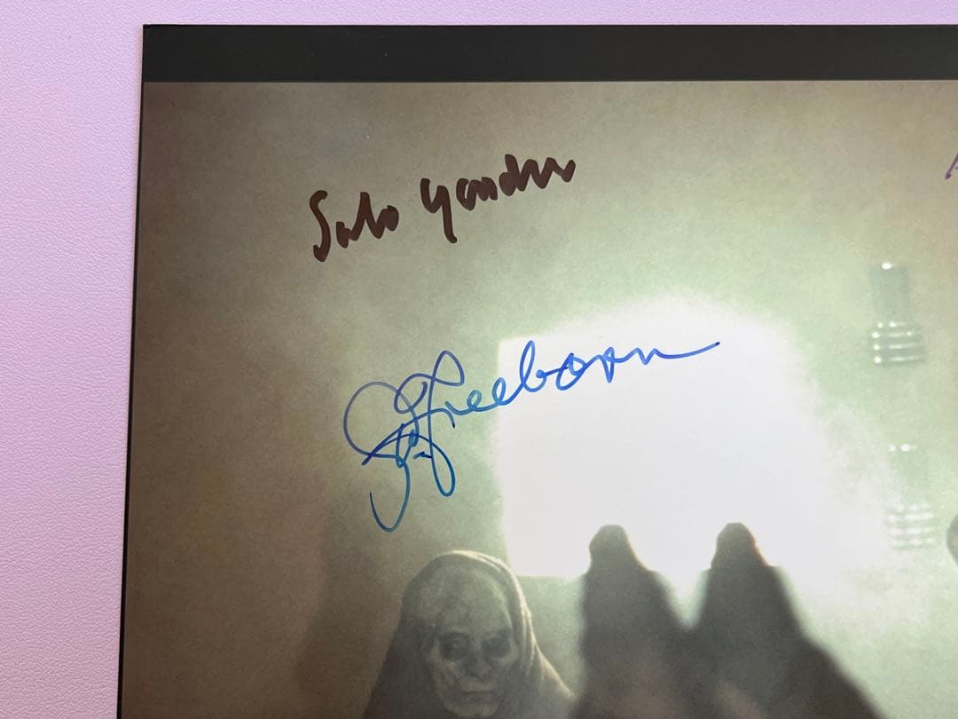 スターウォーズ　直筆サイン　４名　デュアバ　ダズン　メイクアップ担当２名