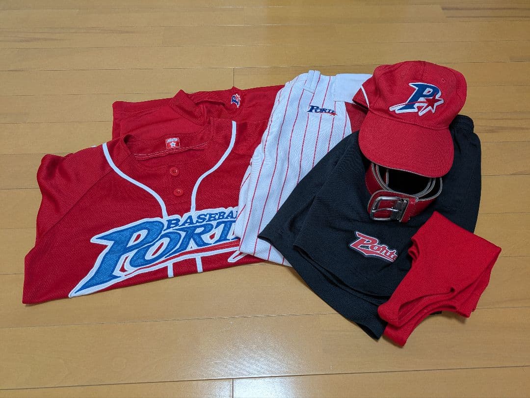 ポルテ　 野球ユニフォーム7点セット