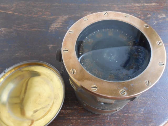 超希少 アメリカ海軍 第二次世界大戦 コンパス 船舶 羅針盤 U.S.NAVY