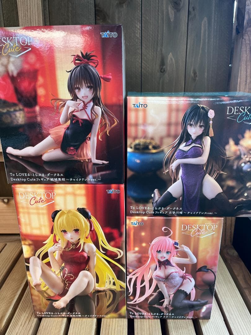 【新品】To LOVEる Desktop Cute フィギュア 4体セット