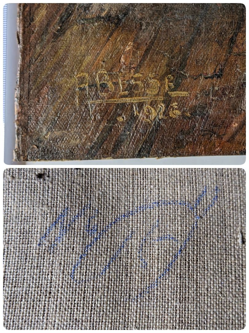 ♦西洋絵画 アンティーク 油彩画 古美術品 コレクション 骨董品 アンティーク