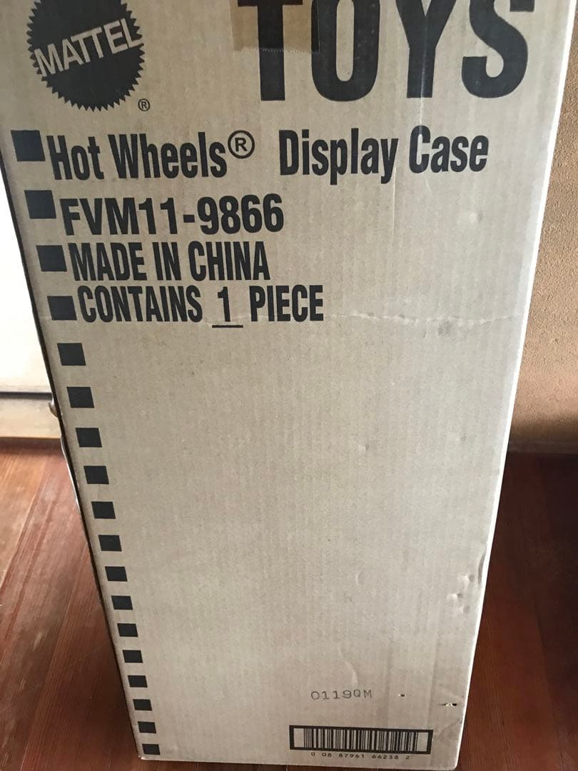 ミニカーのディスプレイケース、ホットウィール/マテル