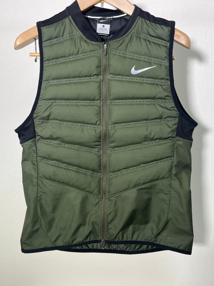 Nike ウィンドブレーカー ベスト オリーブグリーン