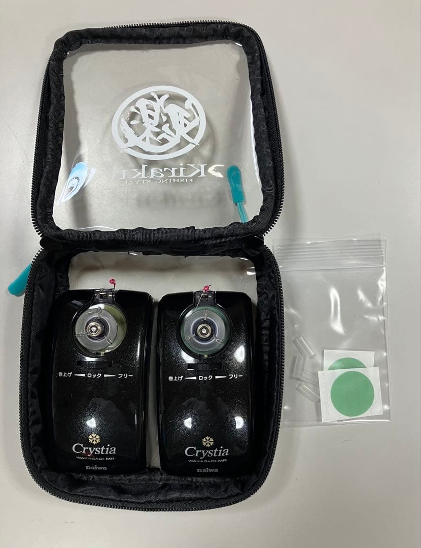 ワカサギ電動リール　ダイワクリスティア MR 2台　ケース付き