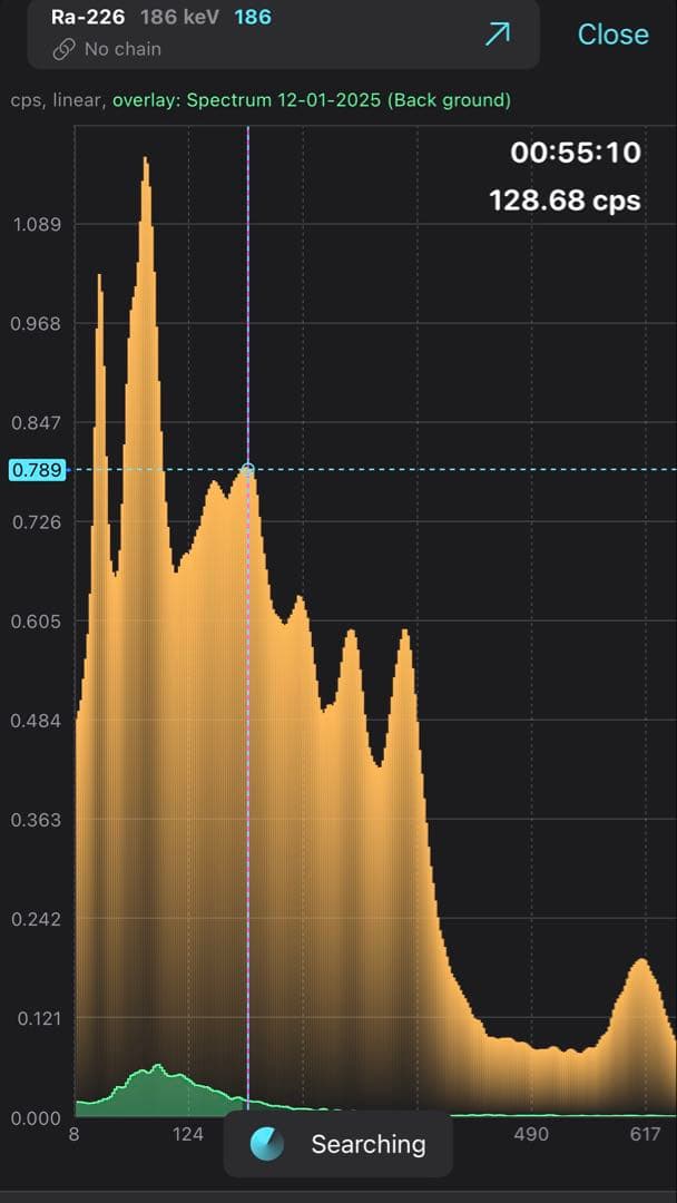【大粒】北投石 46g 玉川温泉 ホルミシス 国産鉱物 重晶石