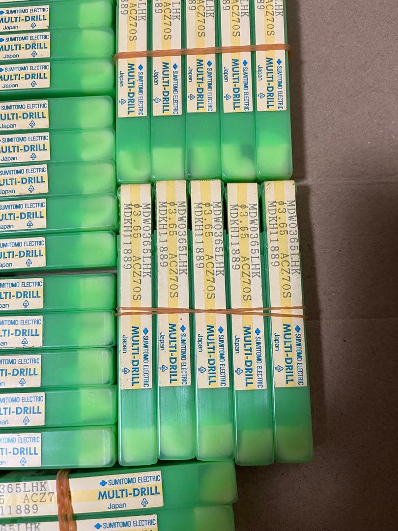 超硬ドリルSUMITOMO MULTI DRILL 3.65mm 27本セット