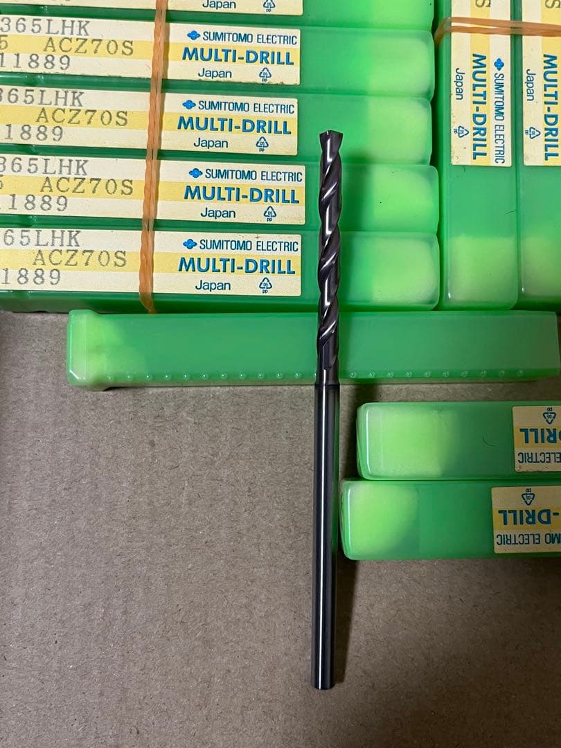 超硬ドリルSUMITOMO MULTI DRILL 3.65mm 27本セット
