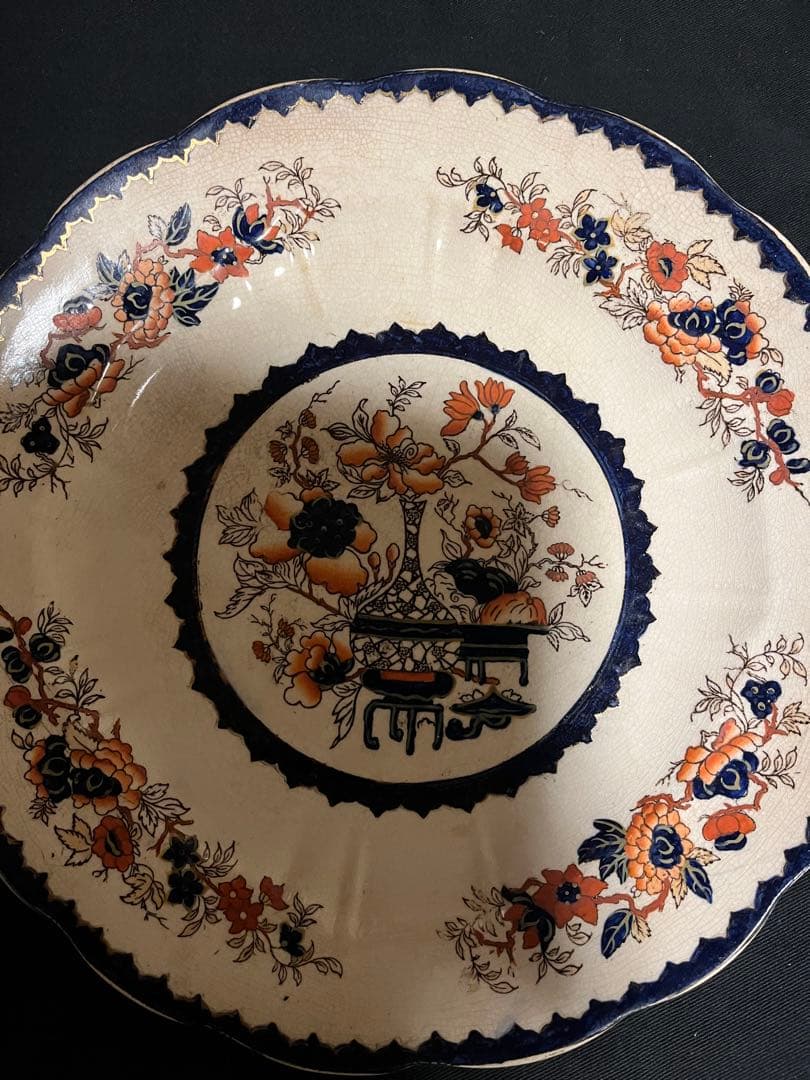 貴重！英国ロイヤルドルトン社のジヤポニズムの皿 Bottle Japan状態良し