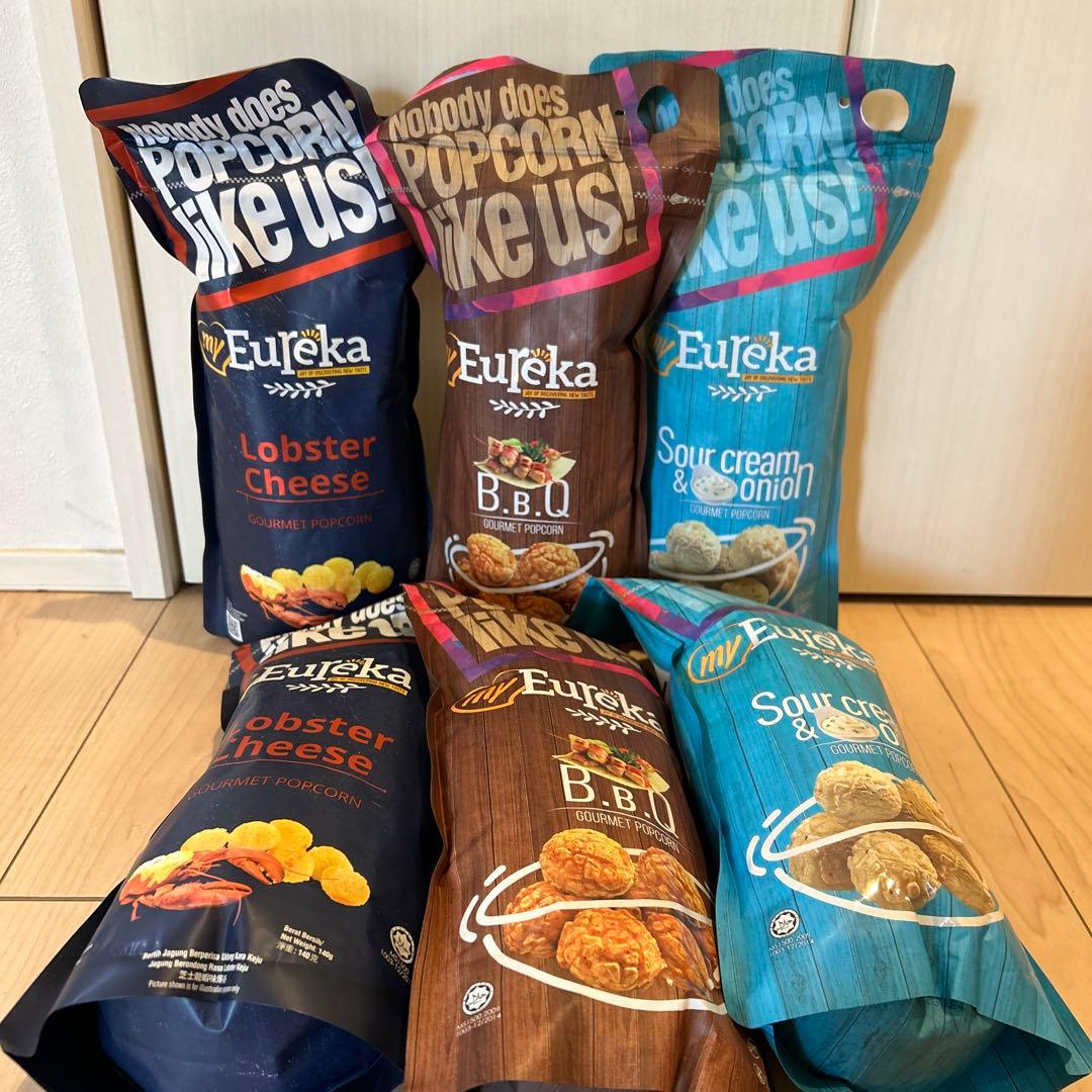 Eureka ポップコーン 3種セット×２セット