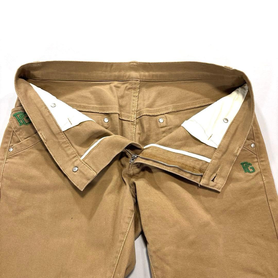 パーリーゲイツ　大きいサイズ6/LL ロングパンツ　ベージュ系　オールシーズン