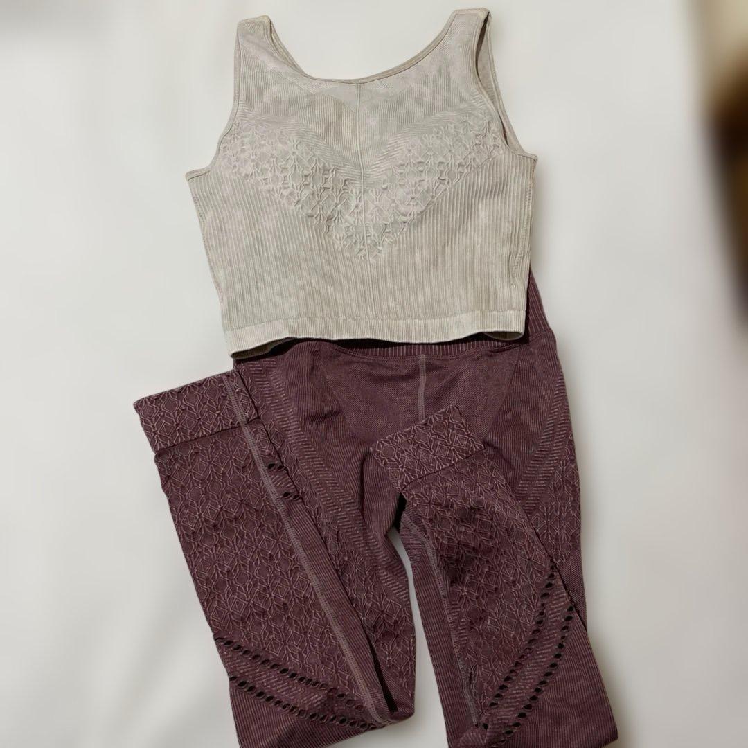 値下げ〜上下セット⭐︎ Sサイズ　ブラトップ &レギンス