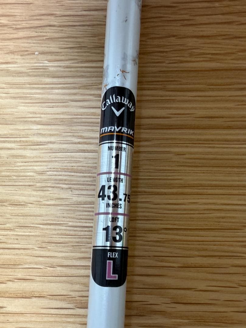 Callaway MAVRIK. MAX LITE 1W13°