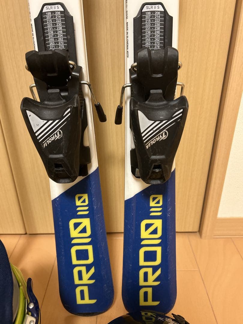 子供スキーセット 板110センチ スキー靴21センチ