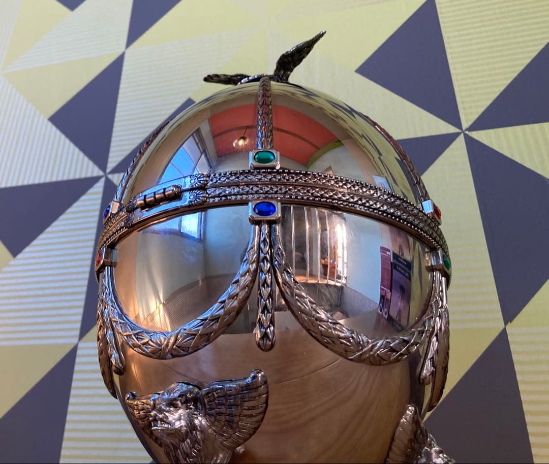 ラドガ インペリアルコレクション 銀 ベネチアングラス デキャンタ 空瓶 空箱