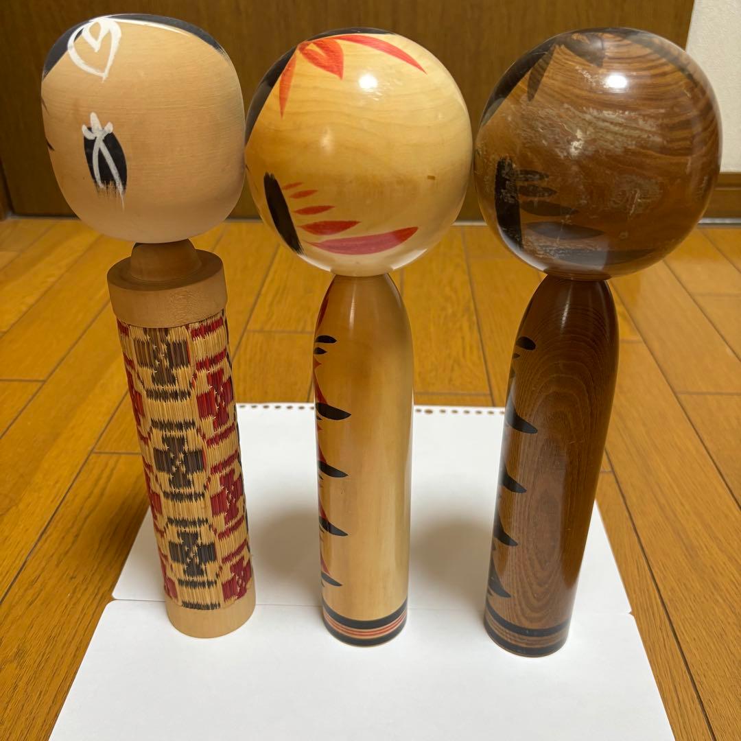 木製 こけし 日本伝統