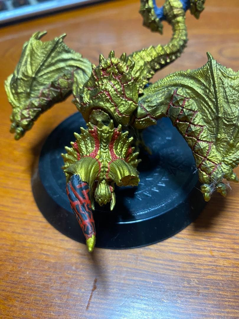 猛り爆ぜるブラキディオス ディアブロス金ぴか種 リペイントフィギュア