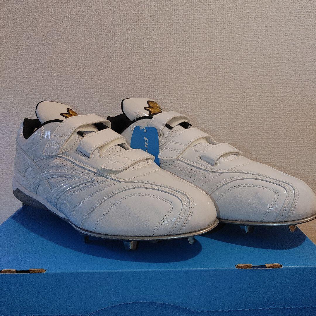 SSK　プロエッジ　29.0センチ　金具　スパイク　ホワイト　野球