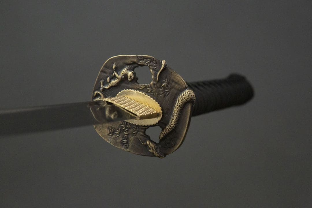 蛇 刀装具 日本刀 武具 鑑賞刀 居合刀 模造刀 舞踊刀