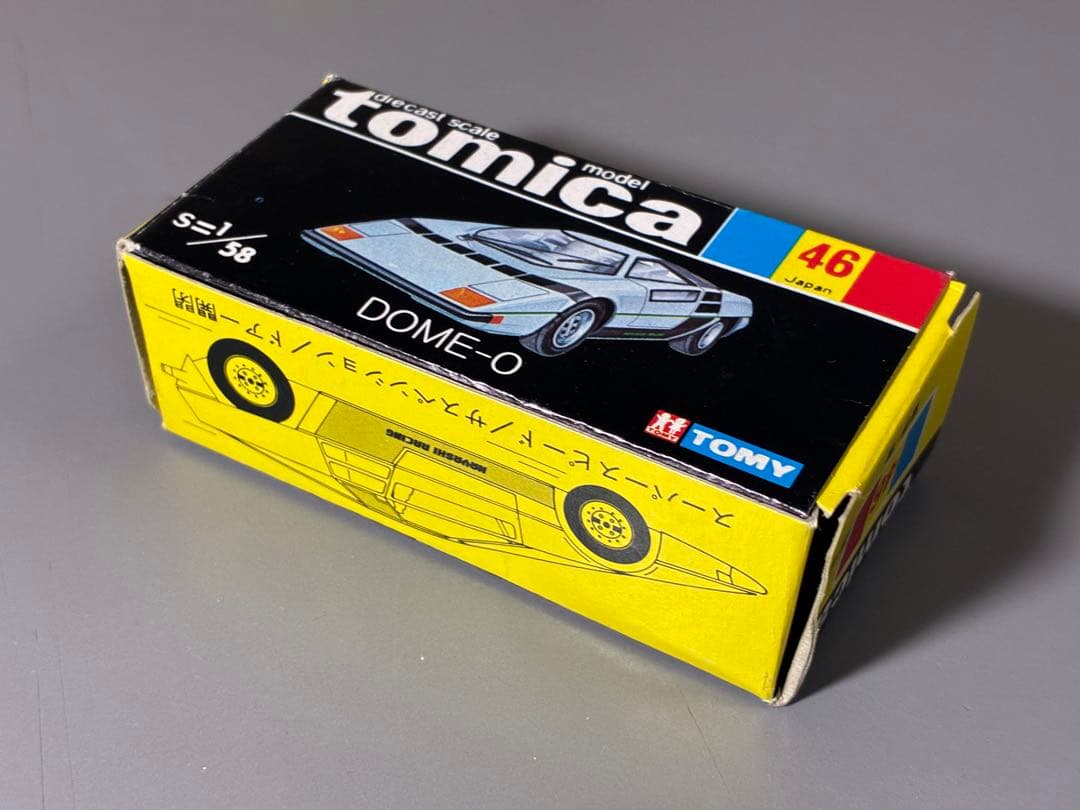 トミカ 日本製 童夢-零 イエローグレー