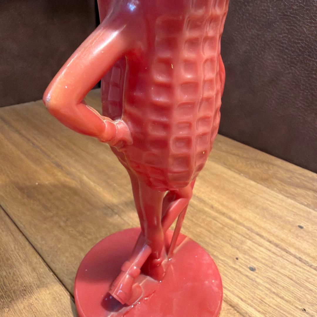 ミスターピーナッツ ビンテージバンク 貯金箱 アドバタイジングフィギュア赤