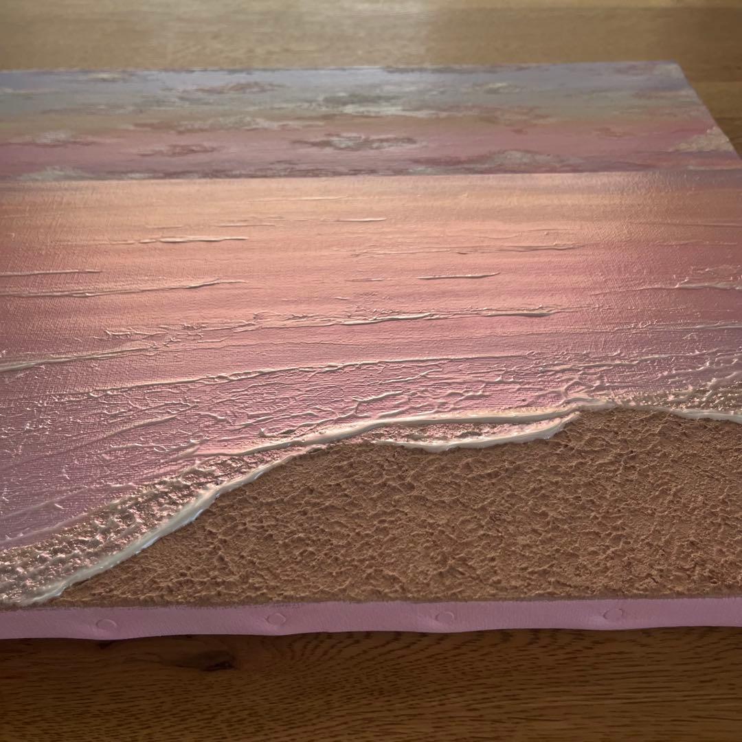 【kih様　リクエスト作品】海の風景 テクスチャーアート 海の絵 海 海アート