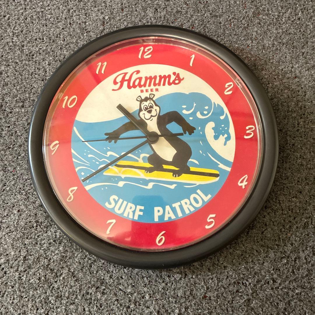 Hamm's BEER 壁掛け時計　アメトイ ビンテージ　TOY 雑貨