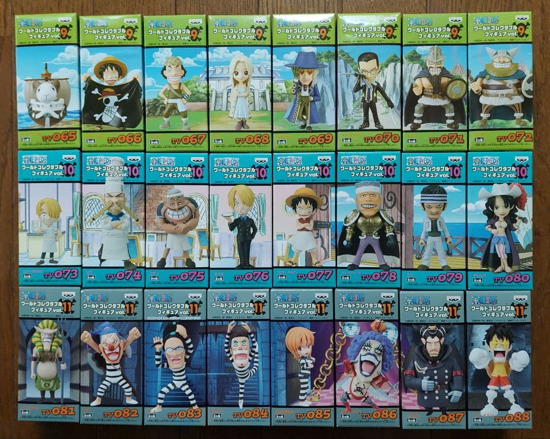 ワンピース ワールドコレクタブルフィギュア 全216体