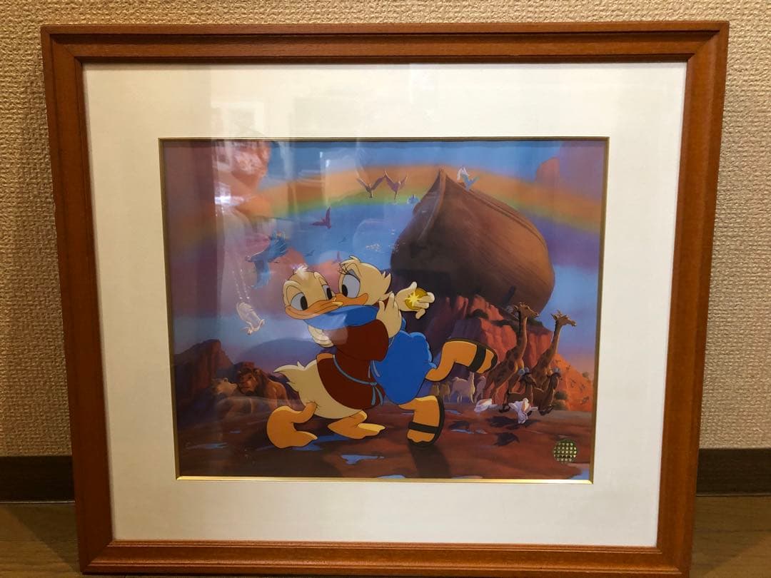 ディズニー　セル画　ファンタジア2000 ドナルド&デイジー