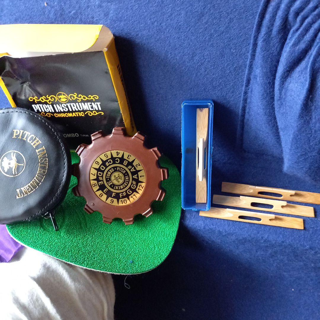 三味線本体 黒ケース付き