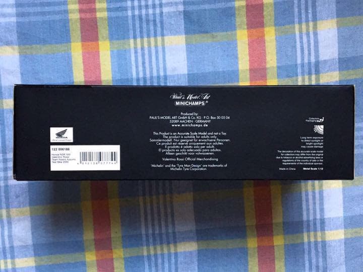 未開封 限定品 ミニチャンプス 1/12 ホンダ NSR500 ロッシ