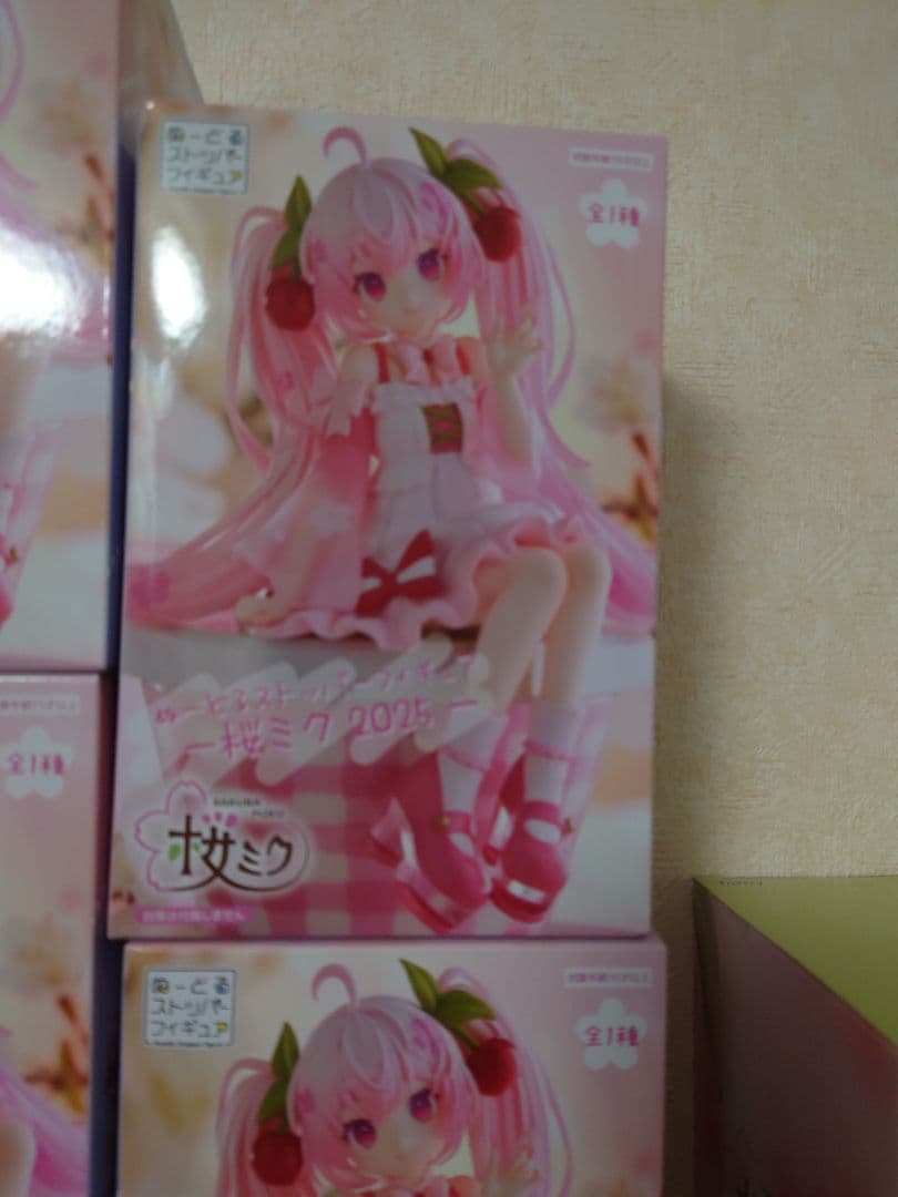 初音ミク　桜ミク　ぬーどるストッパー 2025　Desktopcute　計23個