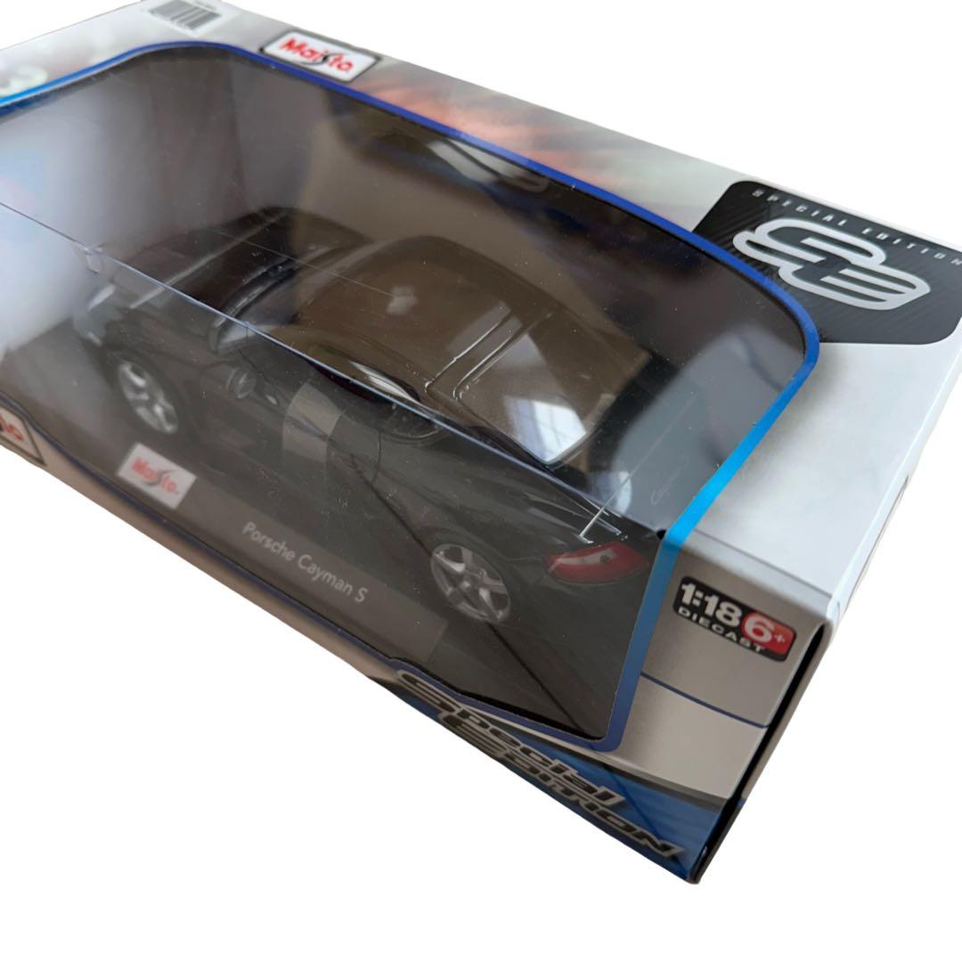 Maisto Porsche Cayman S ミニカー 黒