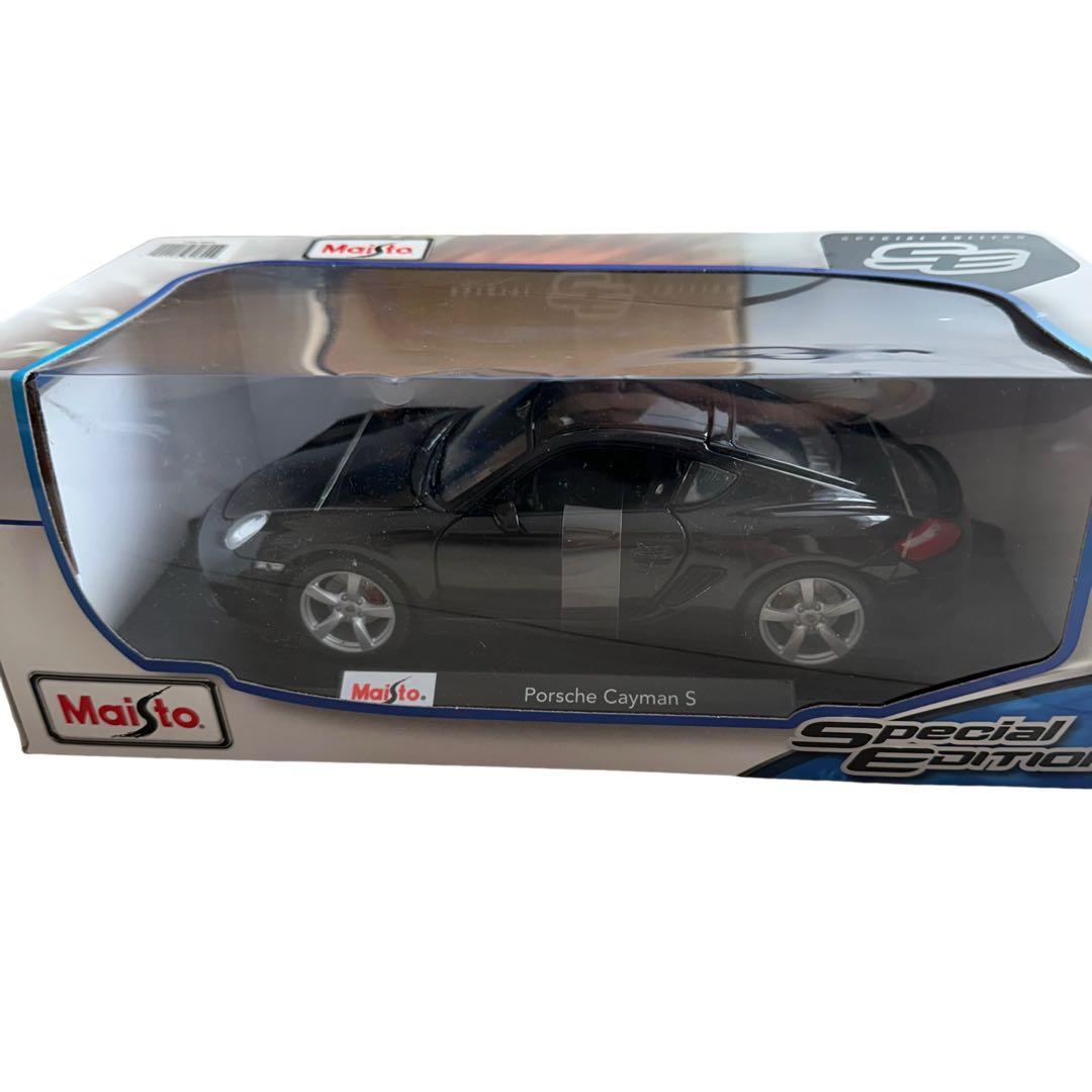 Maisto Porsche Cayman S ミニカー 黒