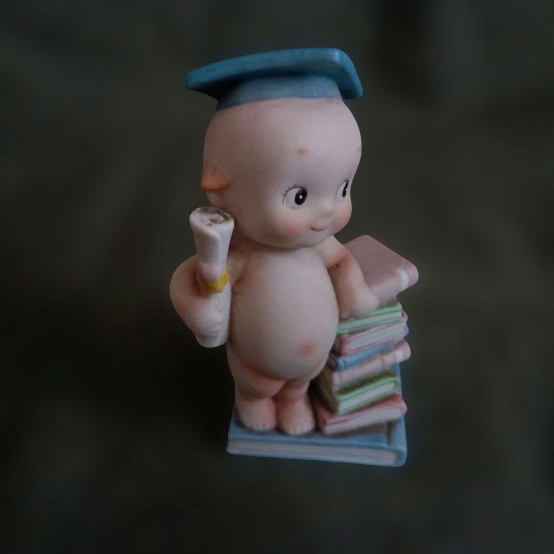 加藤工芸　子供の陶器フィギュア4体セット