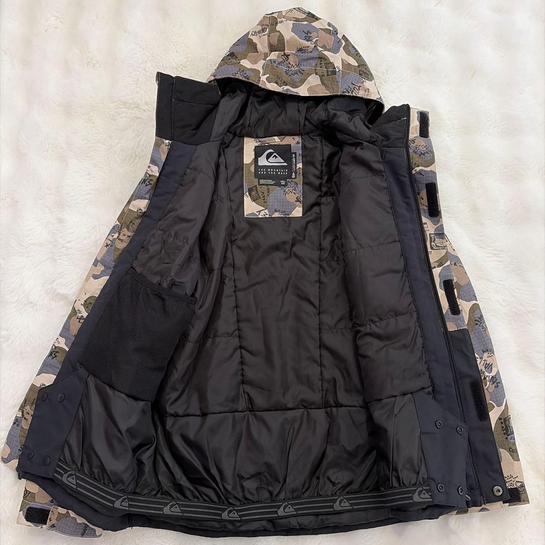 美品　QUIKSILVER スノーボードウェアセット　スノーウェア　160