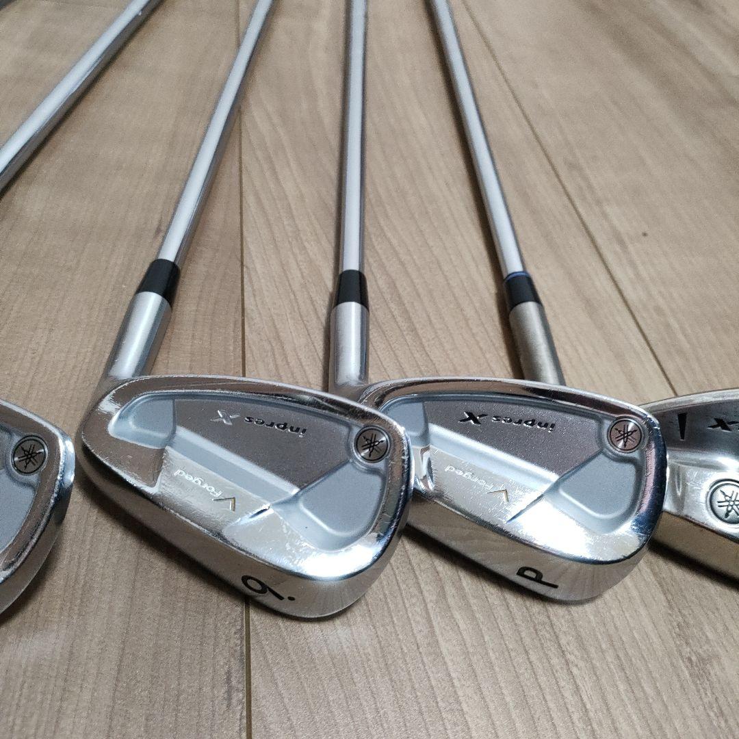 ヤマハ インプレスX Vフォージド アイアン6本セット5-P + 52°