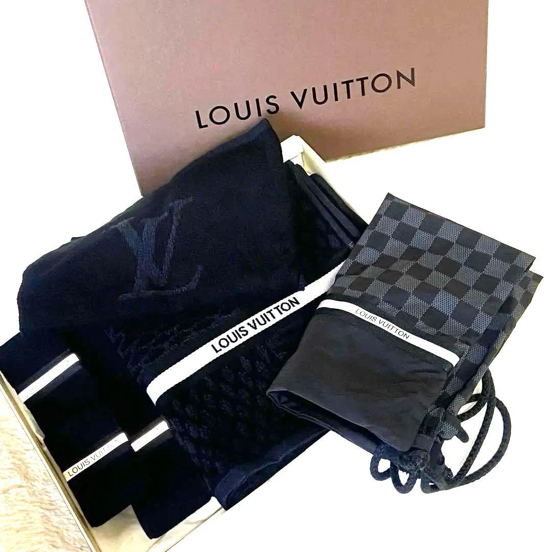 希少LOUIS VUITTON ダミエグラフィットジムセット未使用品ルイヴィトン
