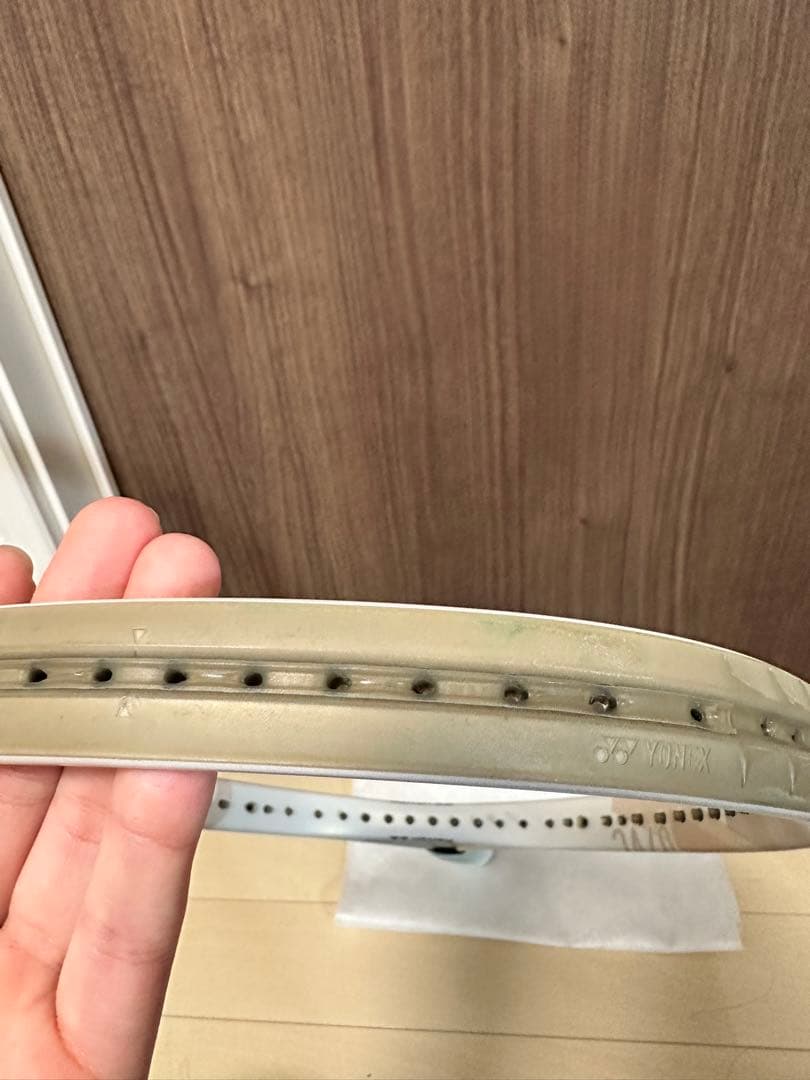 【うみしま】YONEX VCORE100 サンドベージュ　ブイコア100