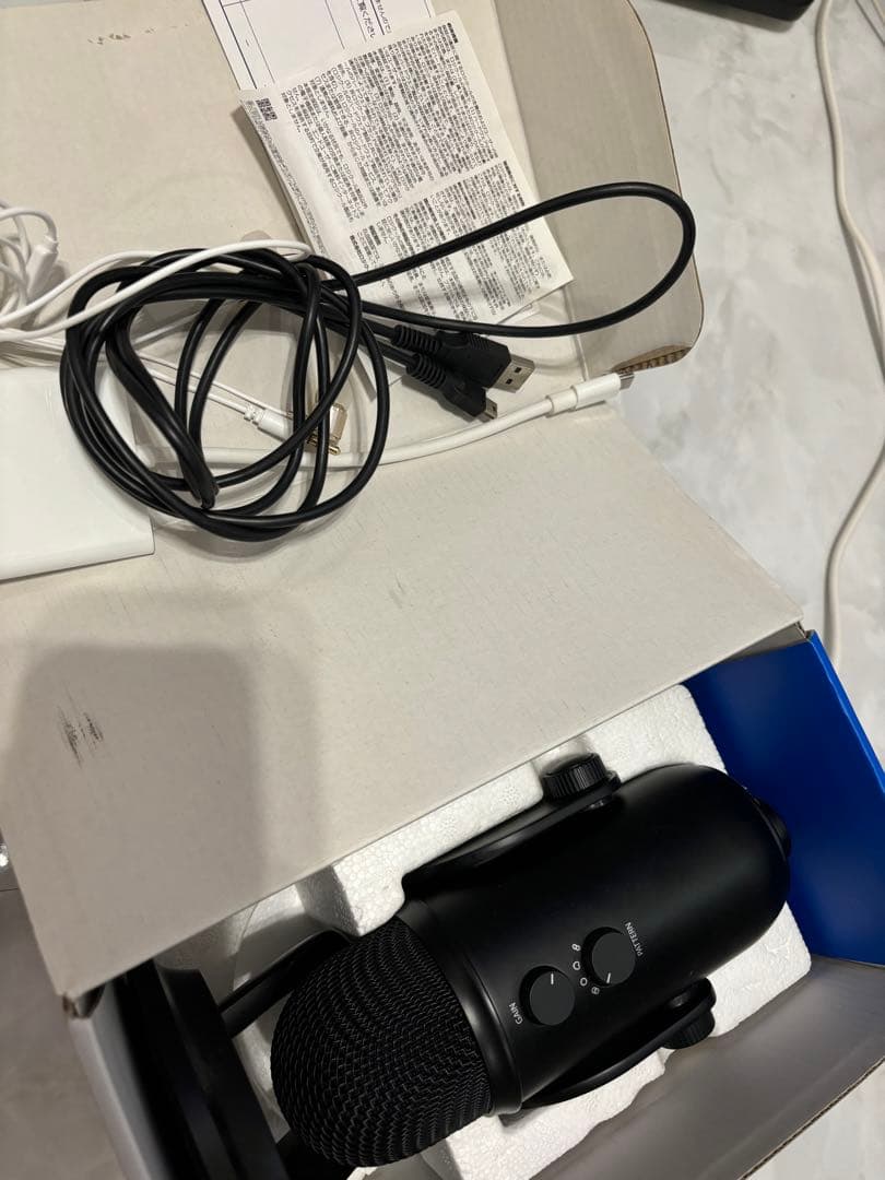 動作確認済み　値下げ可能　blue Yeti コンデンサーマイク