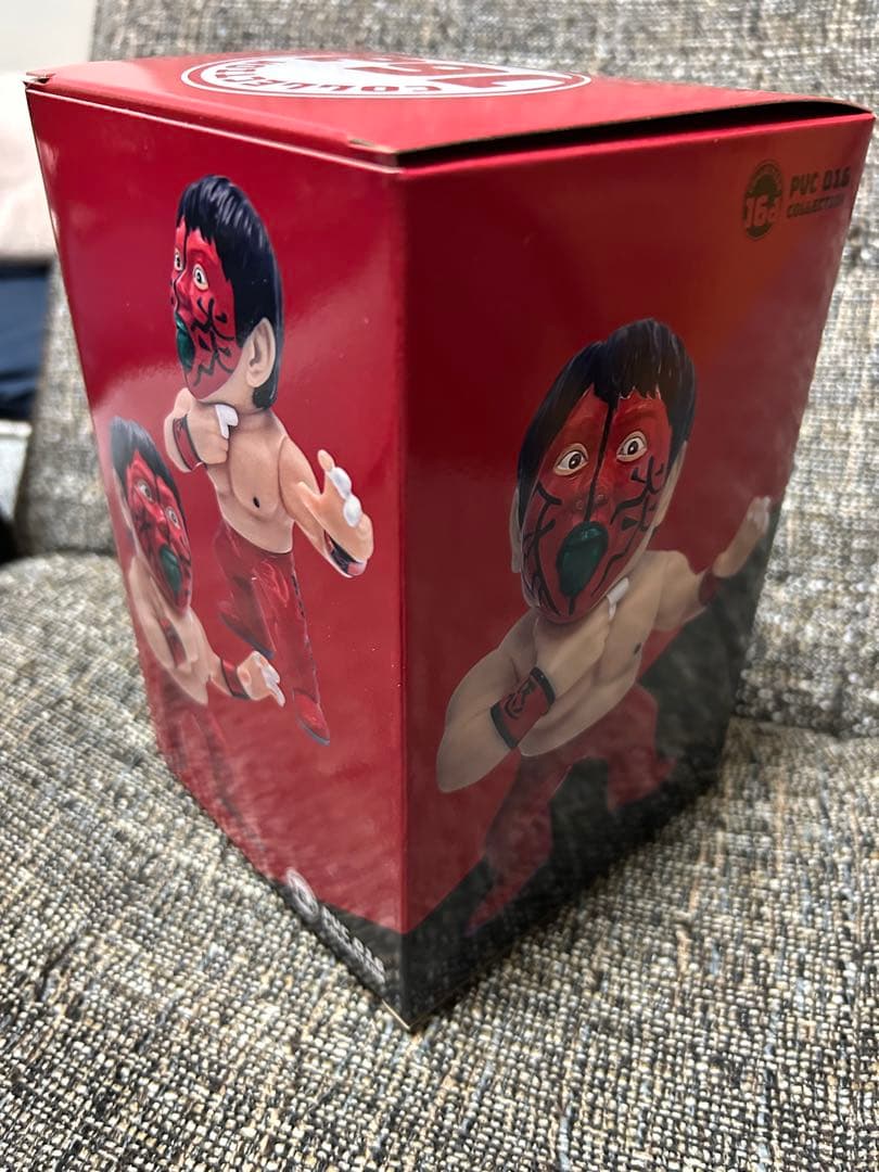 16dソフビコレクション★グレート・ムタ 初期 赤ペイント 武藤敬司 ジュウロク