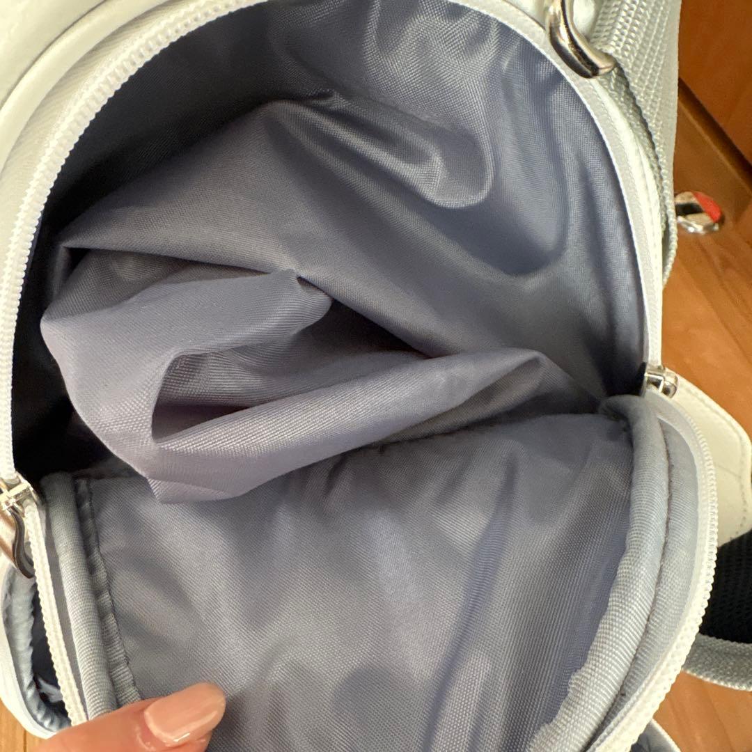 BRIDGESTONE レディースゴルフバッグ ホワイト＆セカンドバッグ