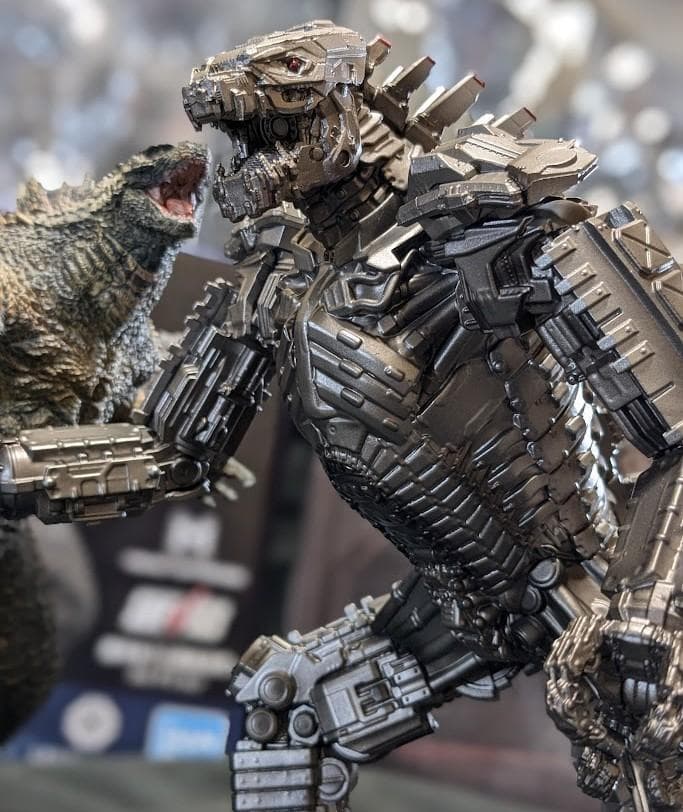 一番くじゴジラ＆メカゴジラ（バンプレスト）モンスターバース版 ソフビ２体セット